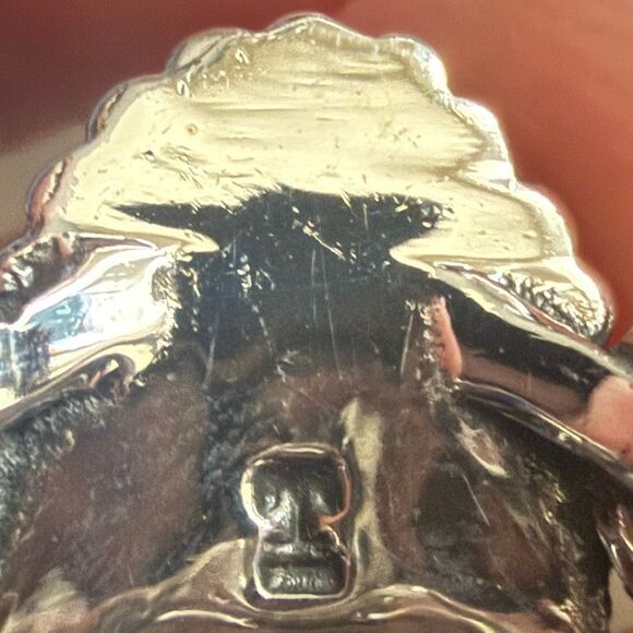 Brave Spirit Genuine Turquoise Ring Sterling Silver Western Cowgirl Jewelry - Picture 7 of 9